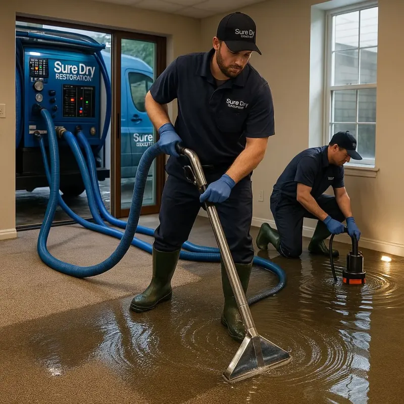 Water Extraction and Removal process in Pointe Coupee Parish, LA